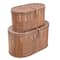 Hello Honey® Modern Decorative Oval Woven Rattan Storage Box Set